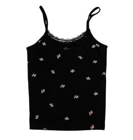 FBZ Rosebud Ribbed Cami Tank