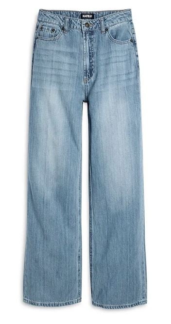 KatieJ NYC Lt Wash Denim Brooklyn Jeans