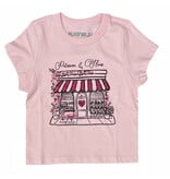 KatieJ NYC Baby Pink Bakery Boxy SS Tee