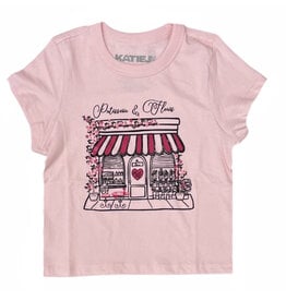 KatieJ NYC Baby Pink Bakery Boxy SS Tee