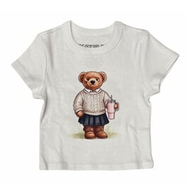 KatieJ NYC White Bear SS Tee