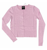 KatieJ NYC Baby Pink Soft Knit Jessie Cardigan