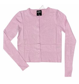 KatieJ NYC Baby Pink Soft Knit Jessie Cardigan