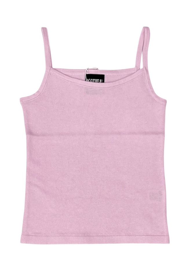 KatieJ NYC Baby Pink Soft Knit Rory Cami