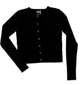 KatieJ NYC Blk Soft Knit Jessie Cardigan