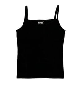 KatieJ NYC Blk Soft Knit Rory Cami Tank