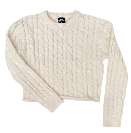 KatieJ NYC Oatmeal Briar Sweater