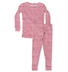 Lev Pink Leopard Bamboo PJ Set