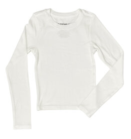 KatieJ NYC Livi Vintage White L/S top