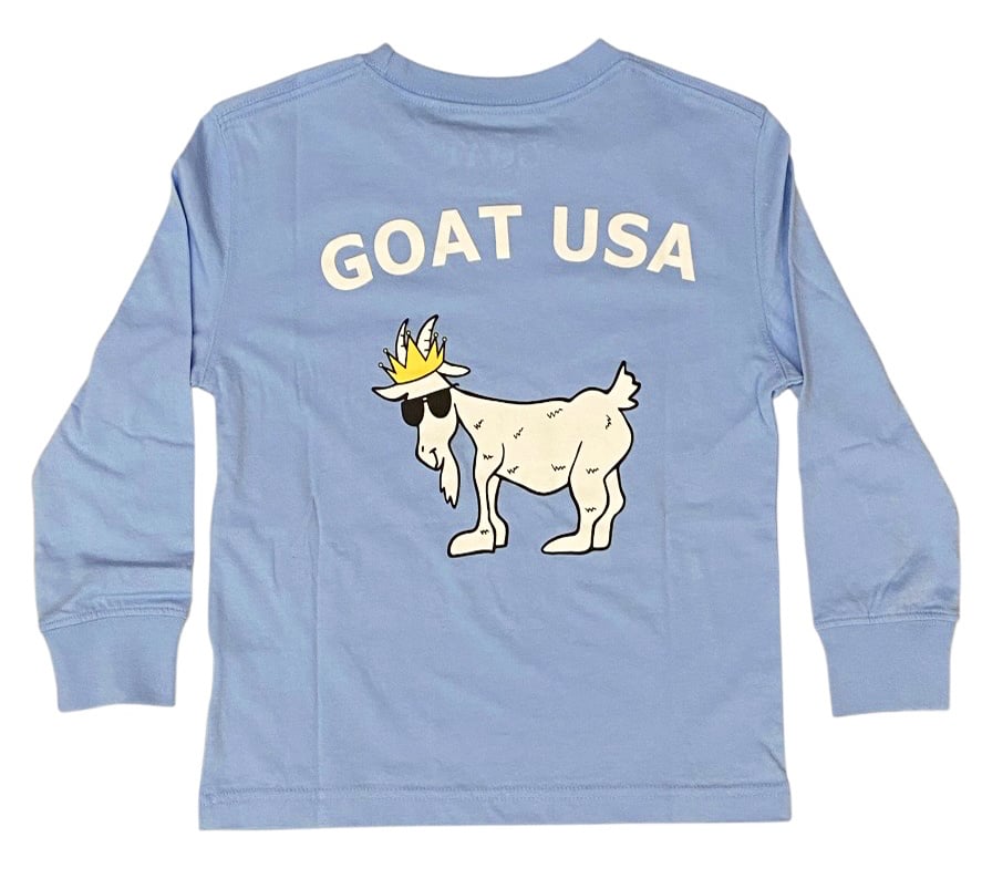 GOAT Carolina Big Goat USA Kid/Youth LS Tee