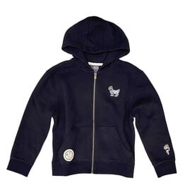 GOAT Dark Navy Kid/Youth Zip Hoodie