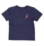 GOAT Blue Football King SS Tee Boys