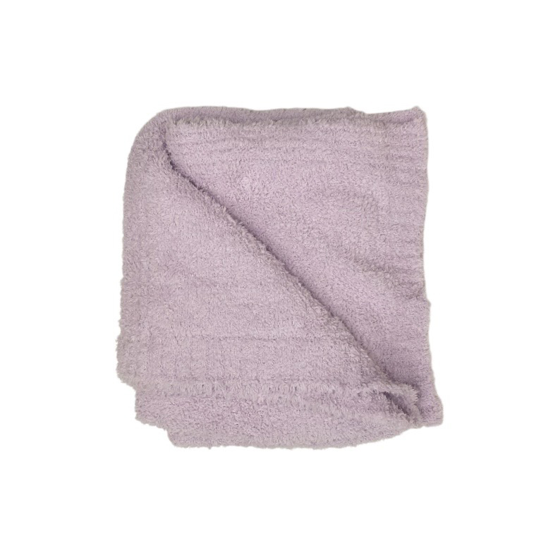 Angel Dear Lavender Chenille Blanket