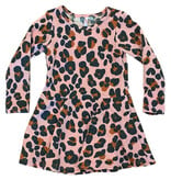 Sofi Pink Leopard Dress