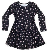 Sofi Black Roses Dress