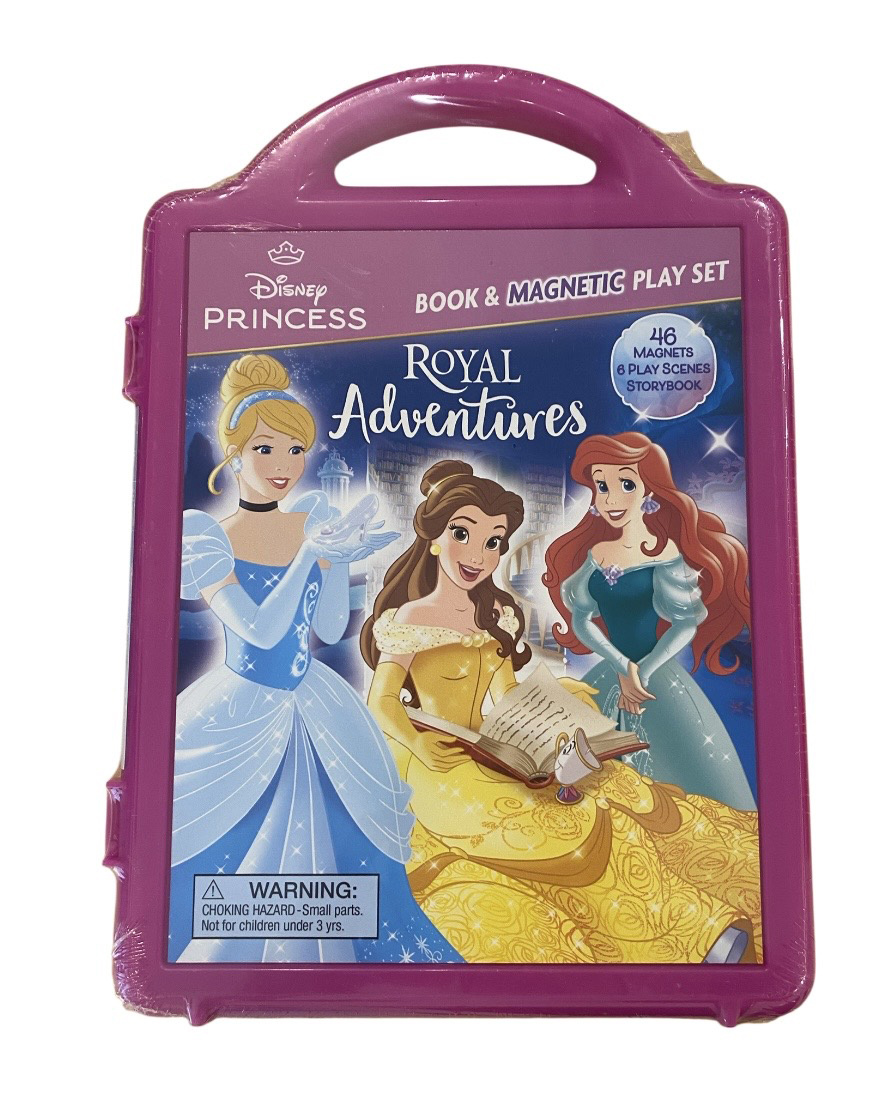 Disney Princess  Book and Magnet Play Set