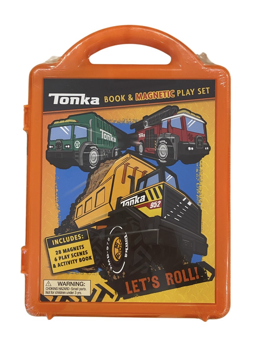 Tonka Truck Book and Magnet Play Set