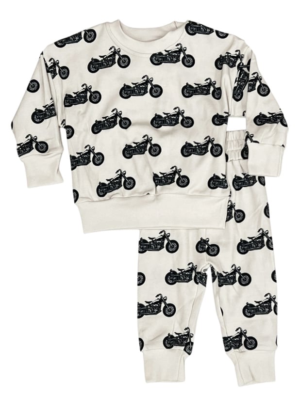 LPK Born to Ride Boys Jogger Set