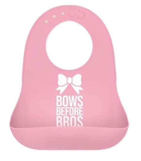 Bella Tunno Bows Before Bros Wonder Bib