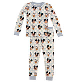 Bamboo Blue Mickey PJ Set