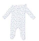 Angel Dear Blue Joli Rosette Rib Footie