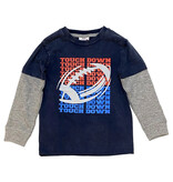 Mish Enz Navy Touchdown Infant Top