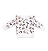 Angel Dear Leopard Bow Ruffle Toddler Sweatshirt