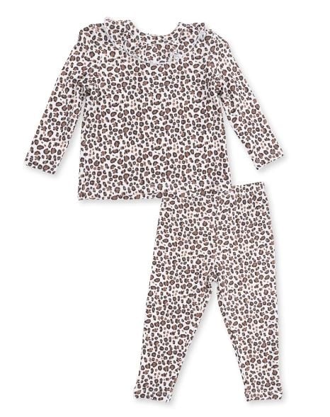Angel Dear Leopard Rib Legging Set