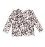 Angel Dear Leopard Rib Inf Tunic Top