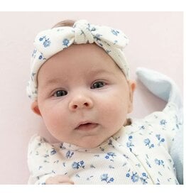 Angel Dear Blue Joli Rosette Rib Headband