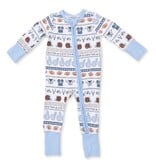 Angel Dear Football Stripe Conv. Romper