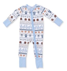 Angel Dear Football Stripe Conv. Romper