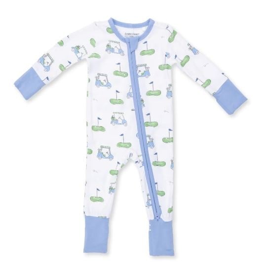 Angel Dear Blue Golf Carts Conv. Romper