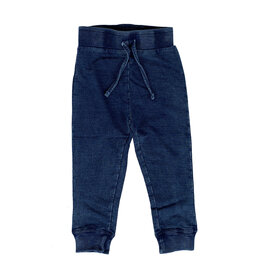 Mish Blue Distressed Denim Infant Joggers