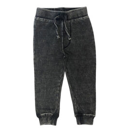 Mish Black Distressed Denim Joggers