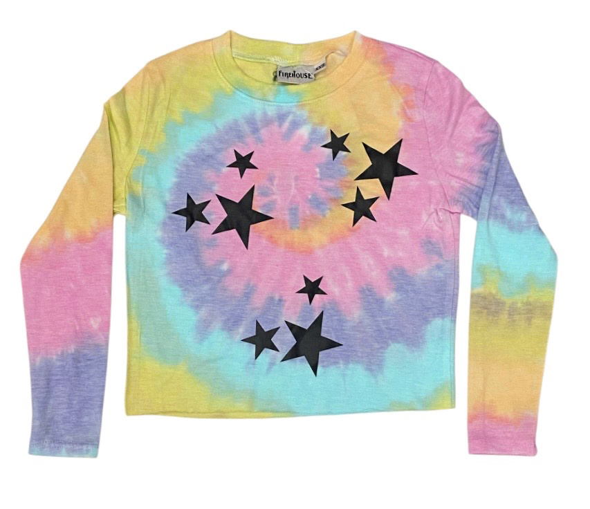 Firehouse Frankie Swirl TD Star Toss LS Tee