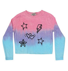Firehouse Cotton Candy DD Grafitti Toss LS Tee