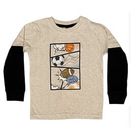 Mish Comic Sport LS Top