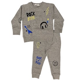 Little Mish Grey Rock Doodles Inf Set