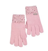 Bari Lynn Lt Pink Rhinestone Gloves
