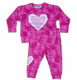 Little Mish Fuchsia Pink Heart Tod. Set