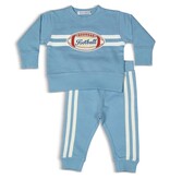Little Mish Varsity Football Blue Inf. Set