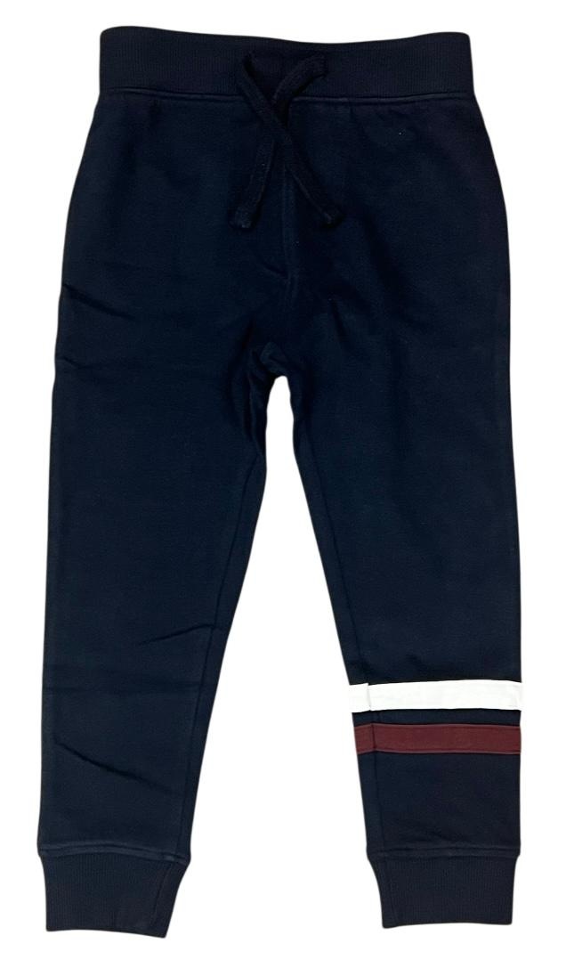 Mish Navy/Burg. Stripe Jogger