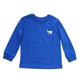 Goat Fr. Blue Basic LS Boys Tee