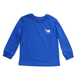 Goat Fr. Blue Basic LS Boys Tee