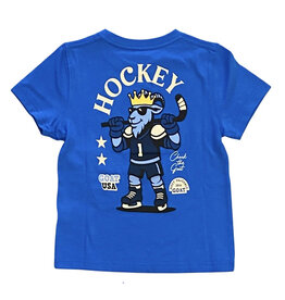 Goat Fr.Blue Hockey Boys SS Tee