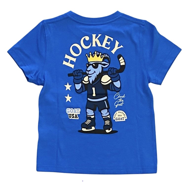 Goat Fr.Blue Hockey Boys SS Tee