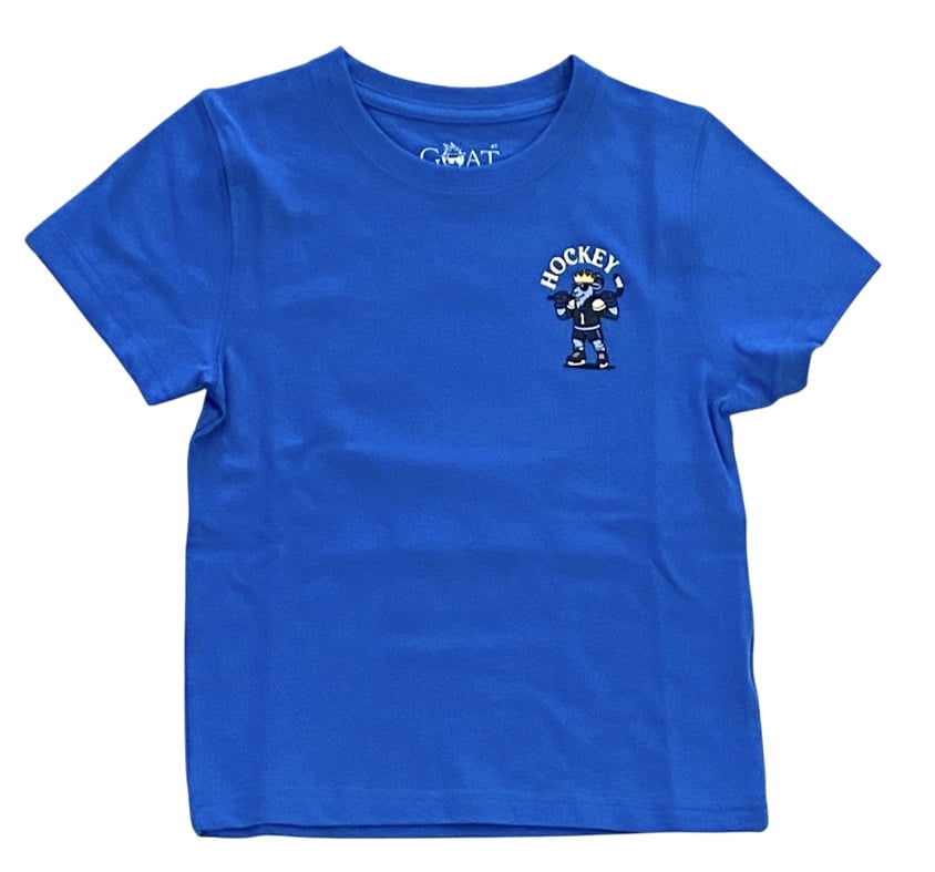 Goat Fr.Blue Hockey Boys SS Tee