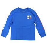 Goat Fr. Blue Football Youth LS Tee