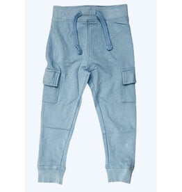 Mish Blue Cargo Pocket Infant Jogger Pant